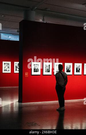 Anders Petersen 'City Diary' 2024 exhibition at the Hasselblad Center, Gothenburg Museum of Art, Gothenburg, Sweden Stock Photo