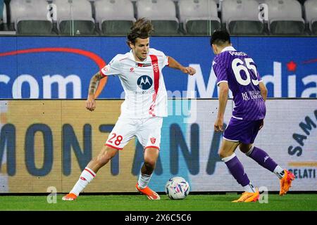 Firenze, Italie. 13th May, 2024. Andrea Colpani (AC Monza) during the Italian championship Serie A football match between ACF Fiorentina and AC Monza on May 13, 2024 at the Artemio Franchi stadium in Florence, Italy - Photo Morgese-Rossini/DPPI Credit: DPPI Media/Alamy Live News Stock Photo