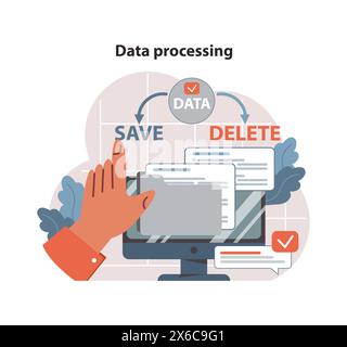 Storage Optimization concept. Efficient data arrangement and system ...