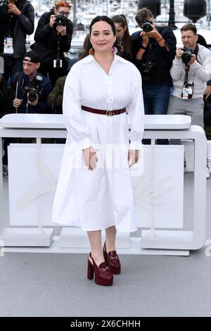 Cannes, France. 14th May, 2024. Cannes, 77th Cannes Film Festival 2024, Jury Photocall In the photo: Lily Gladstone Credit: Independent Photo Agency/Alamy Live News Stock Photo