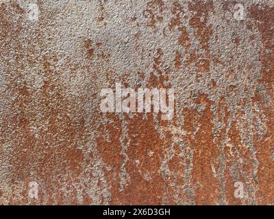 Background texture of rusted steel Stock Photo