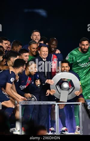 Kylian Mbappé during his presentation as a new player of Real Madrid CF ...