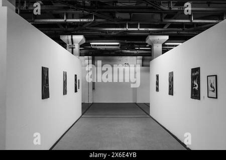 Nice, France - February 24, 2024: The old slaughterhouse in Nice, now a center for contemporary art called '109' Stock Photo