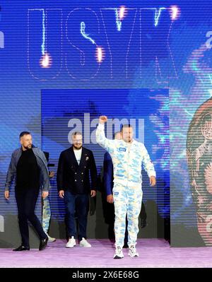 Oleksandr Usyk during the ceremonial grand arrivals at the Boulevard City Music World, Riyadh, Saudi Arabia. The IBF, WBA, WBC and WBO heavyweight title fight between Tyson Fury v Oleksandr Usyk will take place on Saturday 18th May. Picture date: Tuesday May 14, 2024. Stock Photo