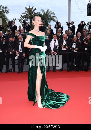 Cannes, France. 15th May, 2024. Guest attends 'Le Deuxième Acte' ('The Second Act') Screening & opening ceremony red carpet at the 77th annual Cannes Film Festival at Palais des Festivals on May 14, 2024 in Cannes, France. Photo: DGP/imageSPACE Credit: Imagespace/Alamy Live News Stock Photo