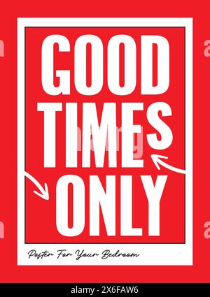 Bedroom poster decoration, room decor, motivational quotes, quotes