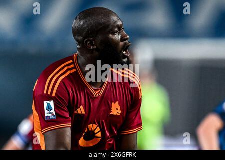 Bergamo, Italy. 12th May, 2024. Romelu Lukaku (90 Roma) during the Serie A game between Atalanta BC and AS Roma at Gewiss Stadium in Bergamo, Italia Soccer (Cristiano Mazzi/SPP) Credit: SPP Sport Press Photo. /Alamy Live News Stock Photo