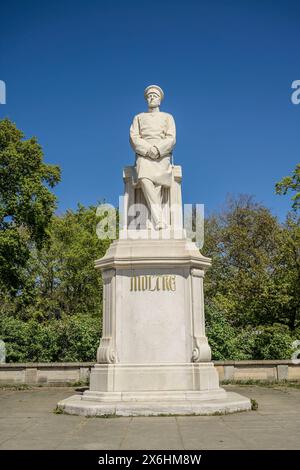 Denkmal, Helmuth Karl Bernhard von Moltke, Großer Stern, Tiergarten, Mitte, Berlin, Deutschland *** Monument, Helmuth Karl Bernhard von Moltke, Großer Stern, Tiergarten, Mitte, Berlin, Germany Stock Photo