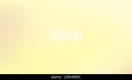 Abstract color dopamine banner. Blurred bright fresh gradient background. Citric yellow smooth spots. Neutral Liquid stains copy space poster. Soft bo Stock Vector
