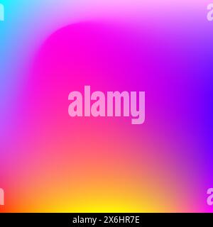 gradient blurred colorful. Smooth transitions of iridescent colors. Vector illustration Stock Vector