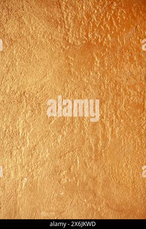gold texture natural painted wall Stock Photo