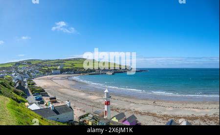 The beach at Port Erin, Isle of Man, England, UK Stock Photo