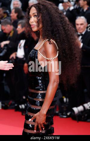 Naomi Campbell bei der Premiere des Kinofilms 'Furiosa: A Mad Max Saga' auf dem Festival de Cannes 2024 / 77. Internationale Filmfestspiele von Cannes im Palais des Festivals. Cannes, 15.05.2024 Stock Photo