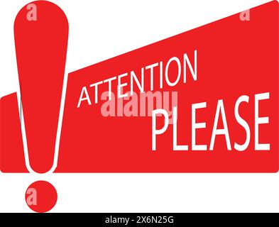 attention appeal icon illustration design Stock Vector