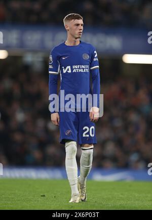 Cole Palmer of Chelsea. - Chelsea v Tottenham Hotspur, Premier League, Stamford Bridge Stadium, London, UK - 2nd May 2024. Editorial Use Only - DataCo restrictions apply. Stock Photo