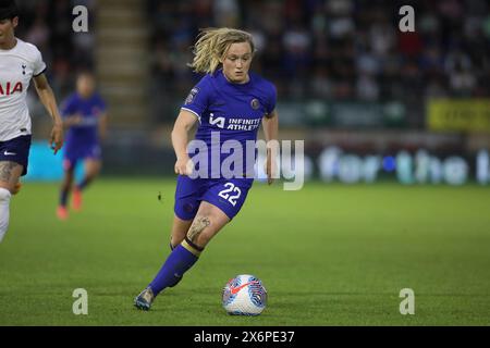 London, UK. 15th May, 2024. London, England, May 15th 2024: Erin Cuthbert (22 Chelsea) during the FA Womens Super League game between Tottenham Hotspur and Chelsea at Brisbane Road in London, England (Alexander Canillas/SPP) Credit: SPP Sport Press Photo. /Alamy Live News Stock Photo