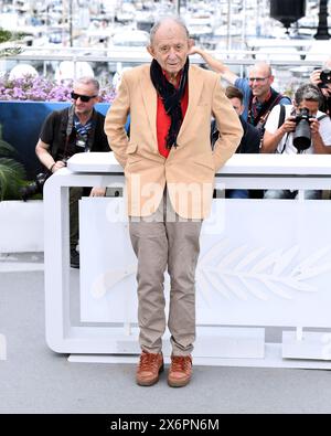 Cannes, France. 16th May, 2024. Cannes, 77th Cannes Film Festival 2024 Photocall 'Law And Order' Pictured: Frederick Wiseman Credit: Independent Photo Agency/Alamy Live News Stock Photo