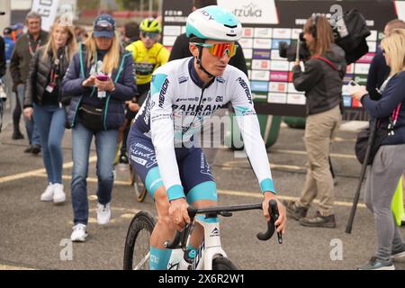 BILBAO Pello of Bahrain - Victorious during the Itzulia Basque Country 2024, cycling event, stage 2 Irun - Kanbo, on April 2, 2024 in Kanbo, Spain - Photo Laurent Lairys / DPPI Stock Photo