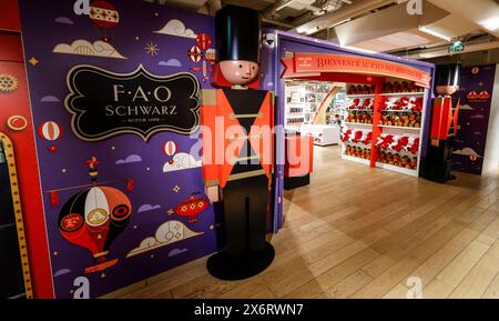 THE FIRST-EVER FAO SCHWARZ OPENS IN PARIS Stock Photo