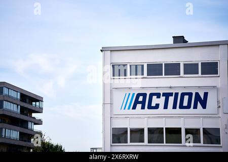 Augsburg, Bavaria, Germany - April 13, 2024: Action Non-Food Discounter store in Augsburg *** Action Non-Food Discounter Filiale in Augsburg Stock Photo