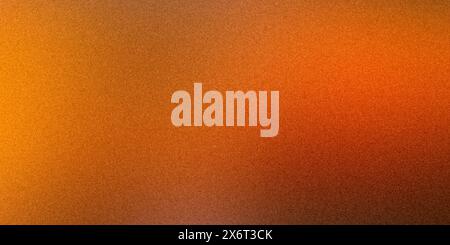 Rich orange gradient background with multi-colored highlights, rough texture, grain noise. Stock Photo