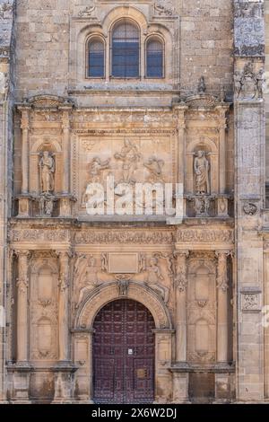 Sacred Chapel of the Savior of the World, temple built under the patronage of Francisco de los Cobos as a pantheon, Úbeda, Jaén province, Andalusia, Spain. Stock Photo