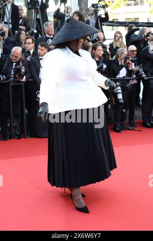 CANNES, FRANCE - MAY 16: Yseult attends the 'Megalopolis' premiere at the 77th annual Cannes Film Festival at Palais des Festivals on May 16, 2024 in Cannes, France. CAP/GOL ©GOL/Capital Pictures Stock Photo