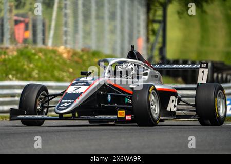 Deagen FAIRCLOUGH 7 Hitech Pulse Eight Brands Hatch Qualifying at Brands Hatch Indy, Longfield, England on 11 May 2024. Photo by Chris Williams. Edito Stock Photo