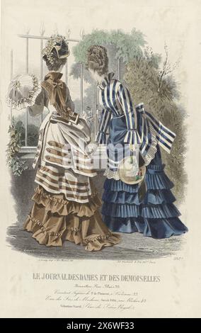 Le Journal des Dames et des Demoiselles, 1873, No 1129b A woman