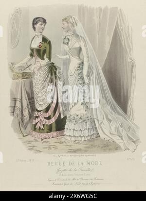 Revue de la fashion, Gazette de la Famille, 1874, 3rd Année, no