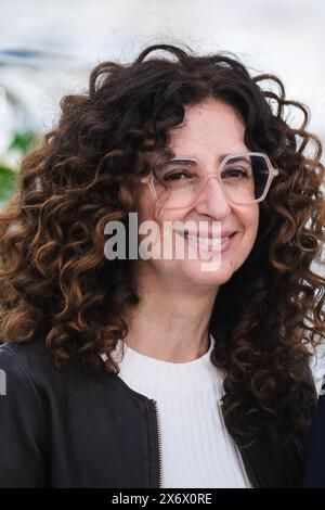Cannes, France. 16th May, 2024. Teresa Mannino poses at the Photocall for The Damned during the 77th Festival de Cannes. Picture by Julie Edwards./Alamy Live News Stock Photo