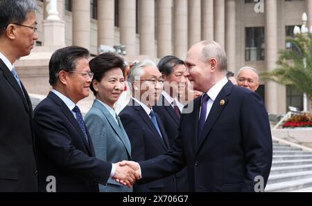 Following the Russia-China talks, a series of documents were signed in the presence of both leaders. President of the People’s Republic of China Xi Jinping. Stock Photo