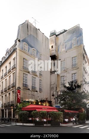 Marco Polo, Italian Restauarant, Paris. Stock Photo