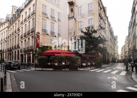 Marco Polo, Italian Restauarant, Paris. Stock Photo