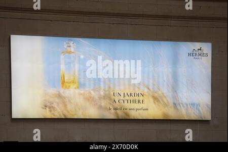 Bordeaux , France -  05 15 2024 : Hermes un jardin a cythere paris logo sign and text brand front of perfume fashion shop luxury goods manufacturer Stock Photo