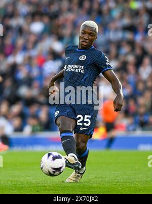 Chelsea's Moises Caicedo during the Premier League match at Molineux ...