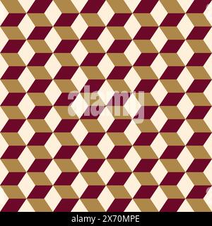 Seamless Pattern geometric vector background, wall wallpaper for interior home Stock Vector
