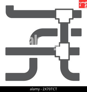 Installation black glyph icon Stock Vector Image & Art - Alamy