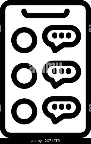 Life coach consultation icon outline vector. Personal growth program. Balance discovery guidance Stock Vector