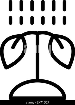 Startup bankruptcy icon outline vector. Business breakdown crisis. Crashes project idea Stock Vector