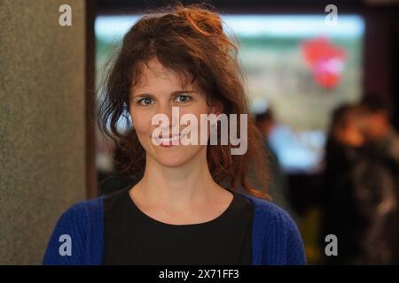 Laurentia Genske, Regiesseurin von Afuera und Cuando llegue la neblina zu Gast beim Cinelatino / Cineespanol Filmfestival Kino Museum, Tübingen, Baden-Württemberg, Deutschland 2024 *** Laurentia Genske, director of Afuera and Cuando llegue la neblina as a guest at the Cinelatino Cineespanol Filmfestival Kino Museum, Tübingen, Baden Württemberg, Germany 2024 Stock Photo