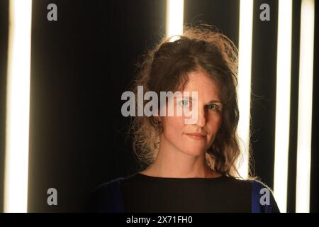 Laurentia Genske, Regiesseurin von Afuera und Cuando llegue la neblina zu Gast beim Cinelatino / Cineespanol Filmfestival Kino Museum, Tübingen, Baden-Württemberg, Deutschland 2024 *** Laurentia Genske, director of Afuera and Cuando llegue la neblina as a guest at the Cinelatino Cineespanol Filmfestival Kino Museum, Tübingen, Baden Württemberg, Germany 2024 Stock Photo