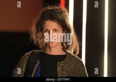 Laurentia Genske, Regiesseurin von Afuera und Cuando llegue la neblina zu Gast beim Cinelatino / Cineespanol Filmfestival Kino Museum, Tübingen, Baden-Württemberg, Deutschland 2024 *** Laurentia Genske, director of Afuera and Cuando llegue la neblina as a guest at the Cinelatino Cineespanol Filmfestival Kino Museum, Tübingen, Baden Württemberg, Germany 2024 Stock Photo