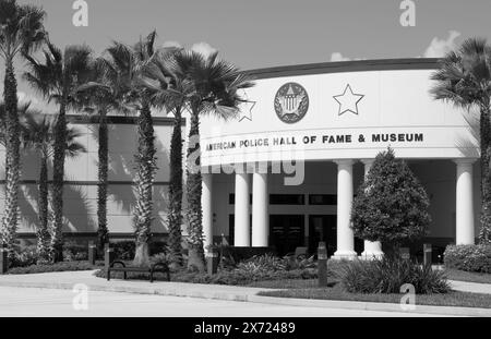 American Police Hall of Fame in Titusville, Florida, USA. Stock Photo