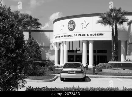 American Police Hall of Fame & Museum in Titusville, Florida, USA. Stock Photo