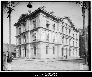 Post Office, Knoxville, Tenn., Date based on Detroit, Catalogue P (1906)., "768-G" on negative., Detroit Publishing Co. no. 016404., Gift; State Historical Society of Colorado; 1949,  Post offices. , United States, Tennessee, Knoxville. Stock Photo