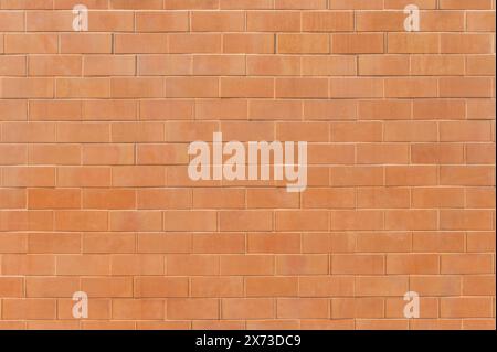 Modern red tile brick wall texture Stock Photo