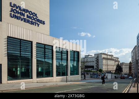 John Moores university in Liverpool, England. Stock Photo