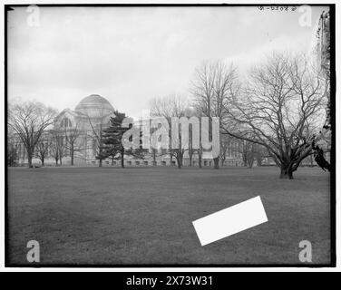 New National Museum of Natural History, Gallery, & Smithsonian Institute (Institution), Washington, D.C., Title from jacket., On the Mall; Arts and Industries Building at left; Smithsonian Institution castle in left center negative., Videodisc images are out of sequence; actual left to right order is 1A-19292, 19293, 19295, 19294., 'G 8021,' 'G 8022,' 'G 8023,' and 'G 8024' on left to right negatives, respectively., Detroit Publishing Co. no. 037212., Gift; State Historical Society of Colorado; 1949,  Parks. , Galleries & museums. , United States, District of Columbia, Washington (D.C.) Stock Photo