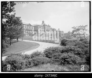 University of Cincinnati, Burnet Woods, Cincinnati, Ohio, Title from jacket., 'G 5855 dup' on negative., Detroit Publishing Co. no. 039023., Gift; State Historical Society of Colorado; 1949,  Universities & colleges. , Educational facilities. , United States, Ohio, Cincinnati. Stock Photo